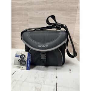 Sony LCS-X20 Handcam For Use with Cybershot Camera Bag (Unused) Black